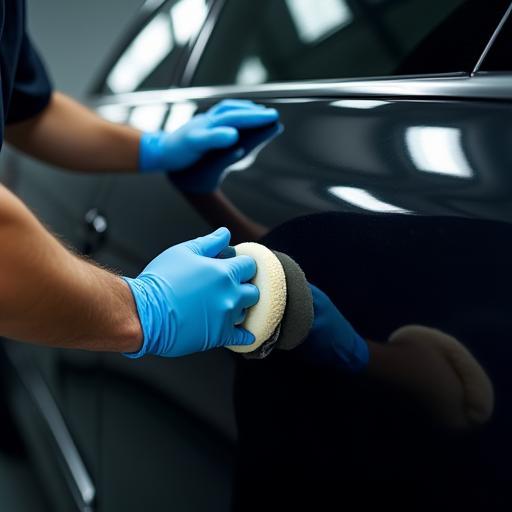 Ceramic coating application
