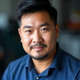 Marcus Nguyen at work